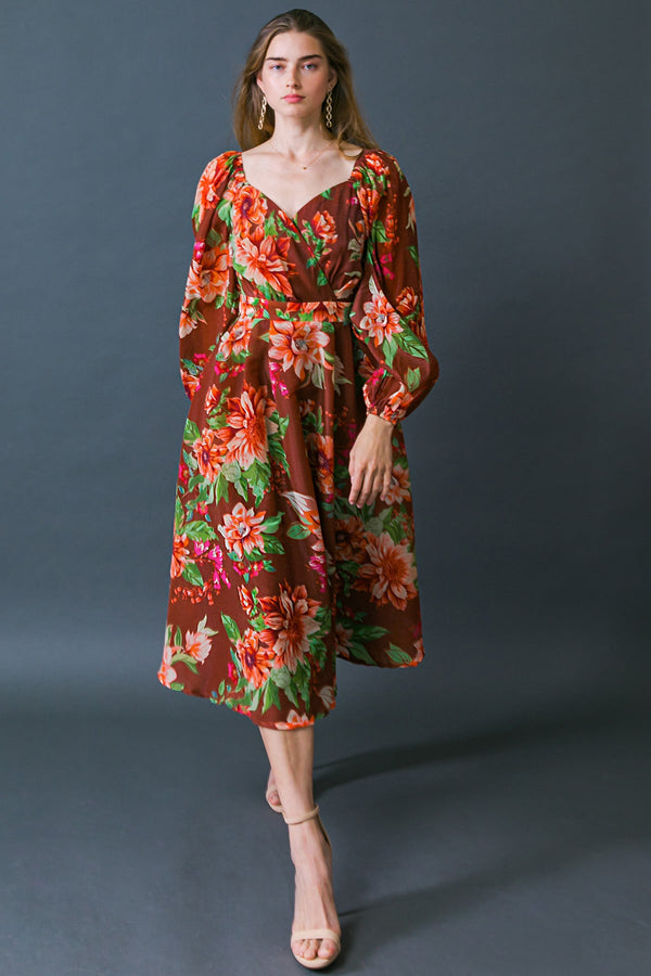 let-it-happen-woven-orgnza-midi-dress Flying Tomato-Sophia's StyleDRESSES-1